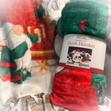 Book Blanket | Christmas Gnomes
