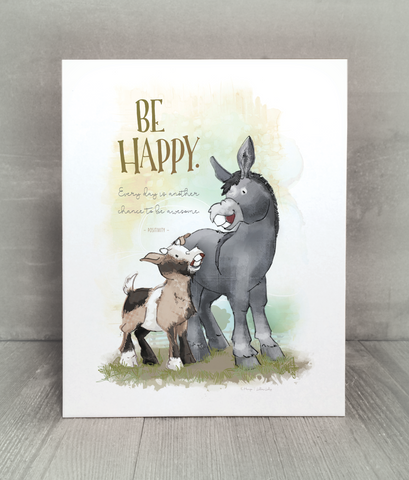 Donkey and Goat | Positivity