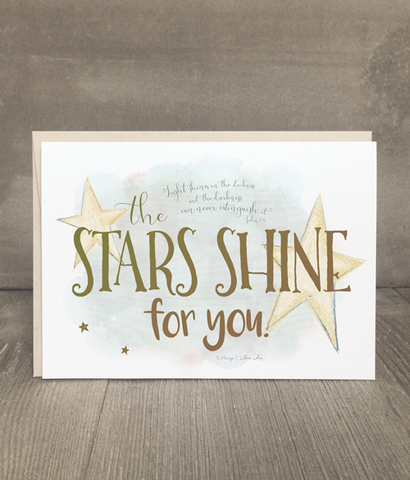 The Stars Shine for You Hope Card and Print